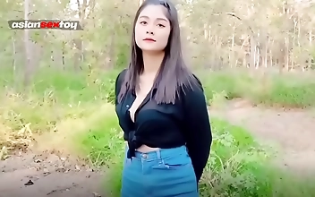 和 Excited Wife Engages Stray Lover Under Watchful Husband's