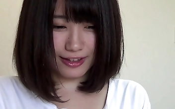 护士 Sizzling Japanese Star Bounces Seductively on Firm Manhood