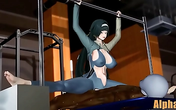 日本 Sensual Tight Pussy Moves Slowly Over Thick Hard