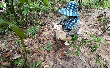 另类 Seductive Petite Asian Girl Enjoying Intense Outdoor Sex