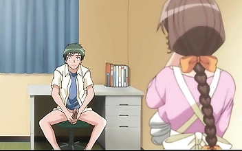高清 夜夜爽 Seductive Japanese Nurse Teasing Pussy in Panties