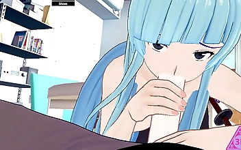 在线 Blissful Bimbo's Hard Ride Ends in Juicy Muff