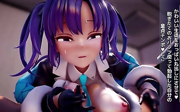 Naughty Schoolgirl Nana-Forbidden Touches & Deep Blows Unleashed!